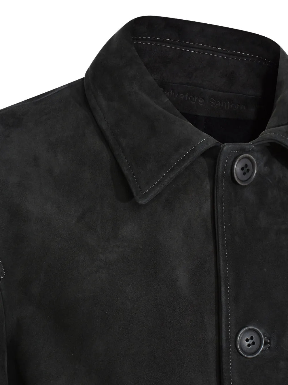 Salvatore Santoro buttoned leather jacket - Image 2