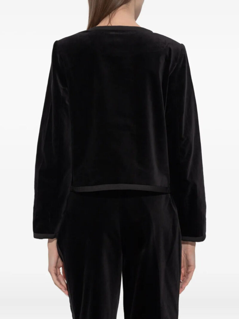 Posse  Quincy bow-detail jacket