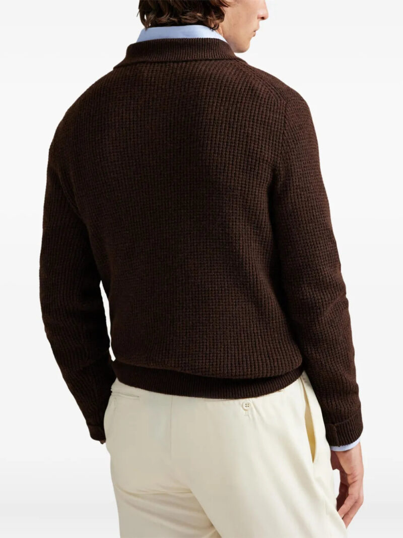 Polo Ralph Lauren  waffle-knit polo-collar shirt