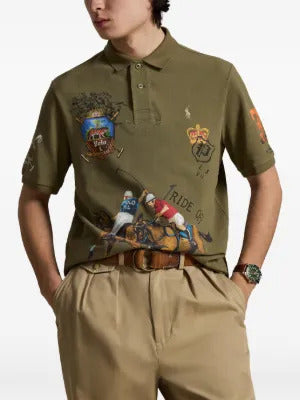 Polo Ralph Lauren short-sleeve graphic polo shirt