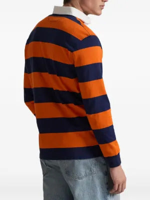 Polo Ralph Lauren  point-collar striped polo shirt