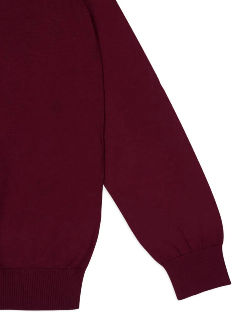FENDI long-sleeve logo polo shirt