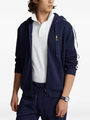 Polo Ralph Lauren stripe-detail hoodie