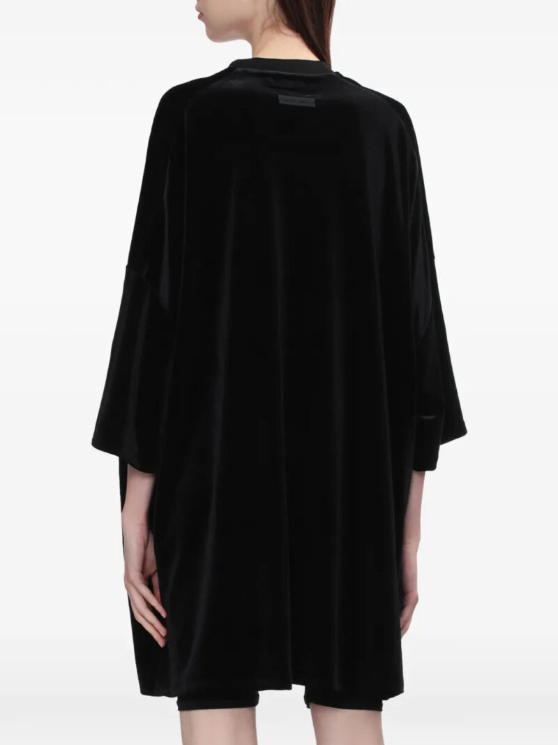 FEAR OF GOD ESSENTIALS  short-sleeve oversized mini dress