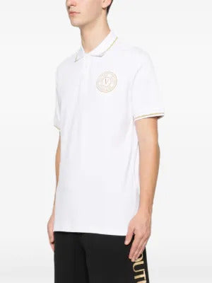 Versace Jeans Couture logo-print polo shirt