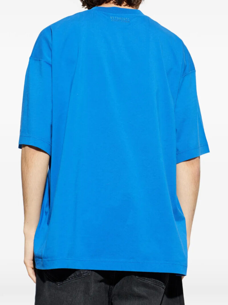 VETEMENTS cotton graphic T-shirt