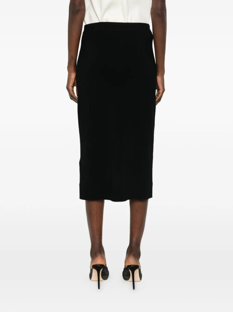 Victoria Beckham  button-detail midi skirt
