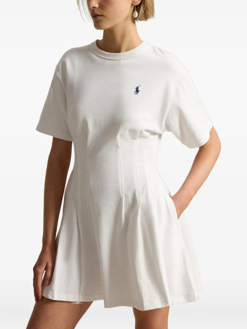 Polo Ralph Lauren  pleated cotton jersey dress