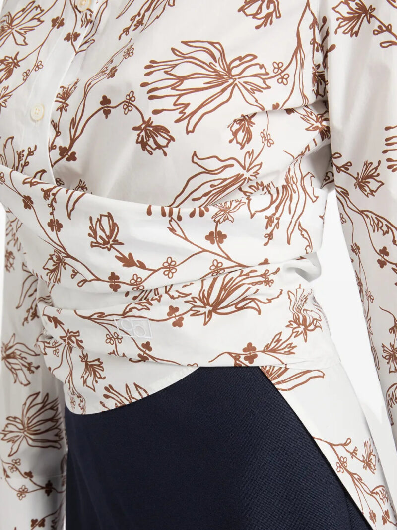 Ports 1961  floral twisted shirt