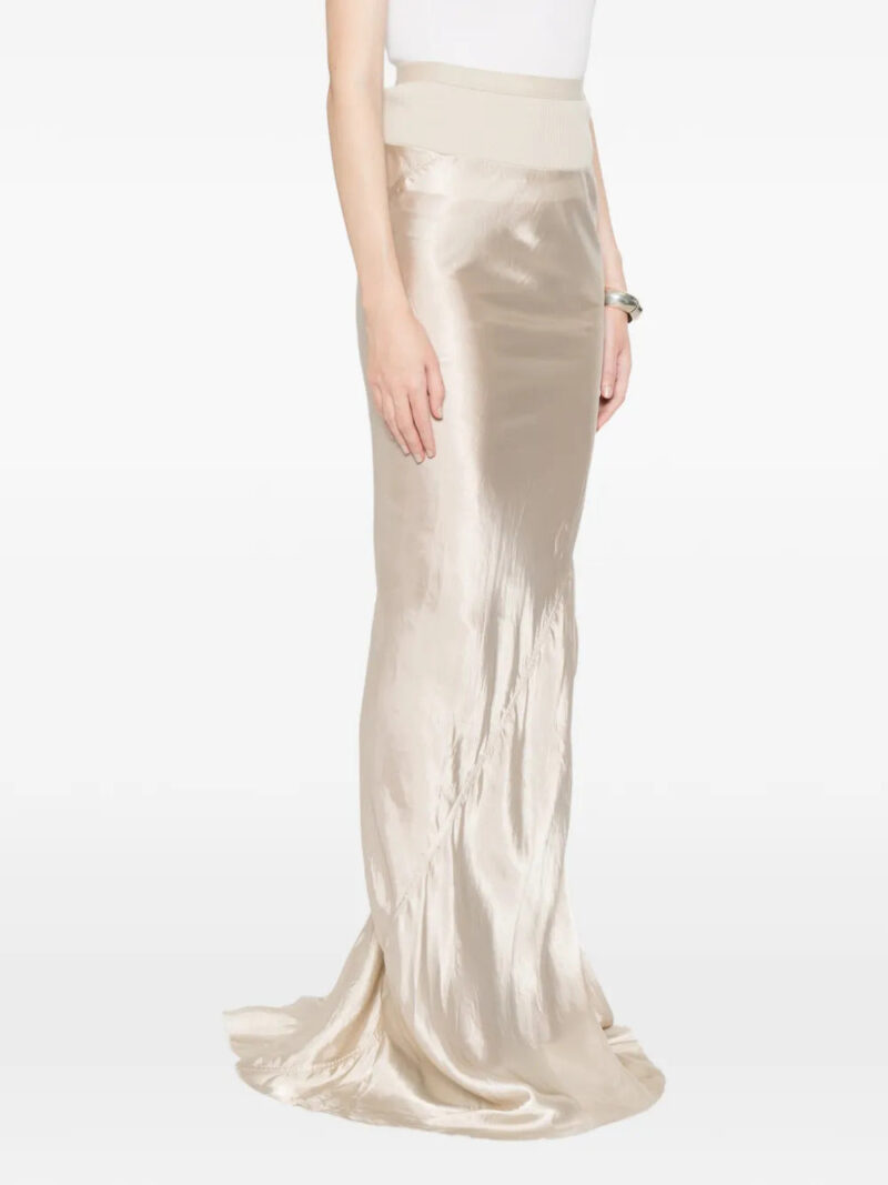 Rick Owens ribbed waistband skirt