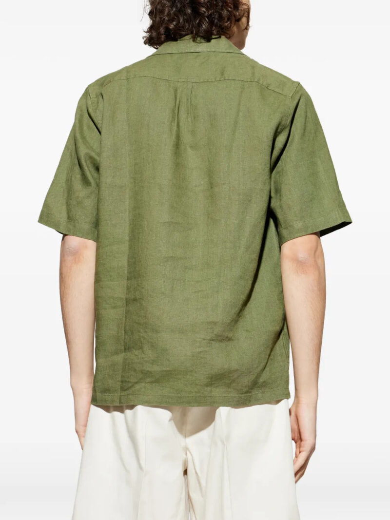SAMSOE SAMSOE  chest-pocket short-sleeve shirt