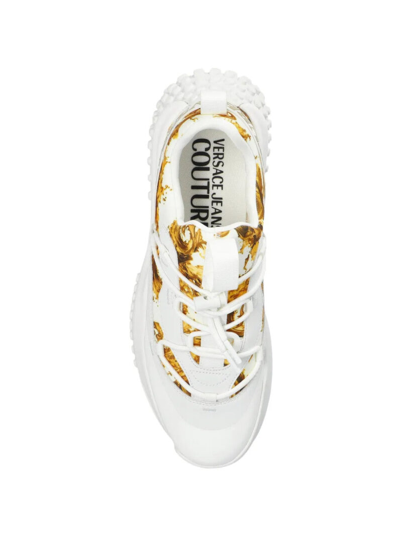 Versace Jeans Couture baroque-print sneakers
