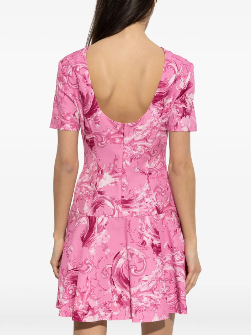 Versace Jeans Couture  baroque-print mini dress