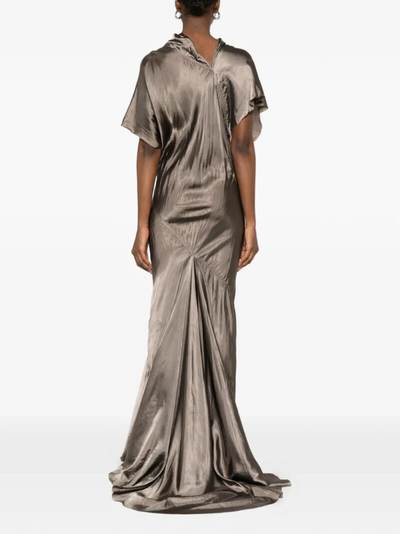 Rick Owens  short-sleeve draped-design maxi dress