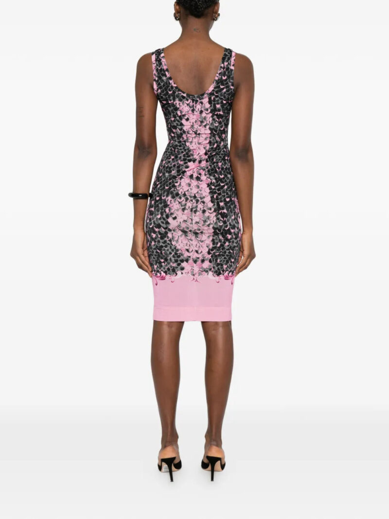 Versace Jeans Couture printed midi dress