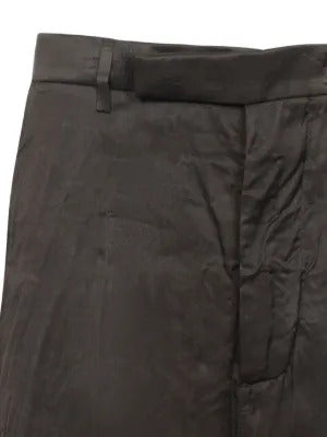 Rick Owens  brown straight-leg trousers