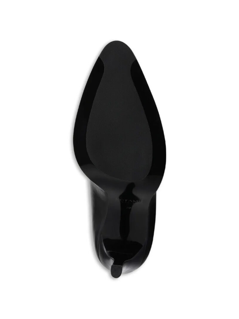 POTAMY  T-strap leather pumps