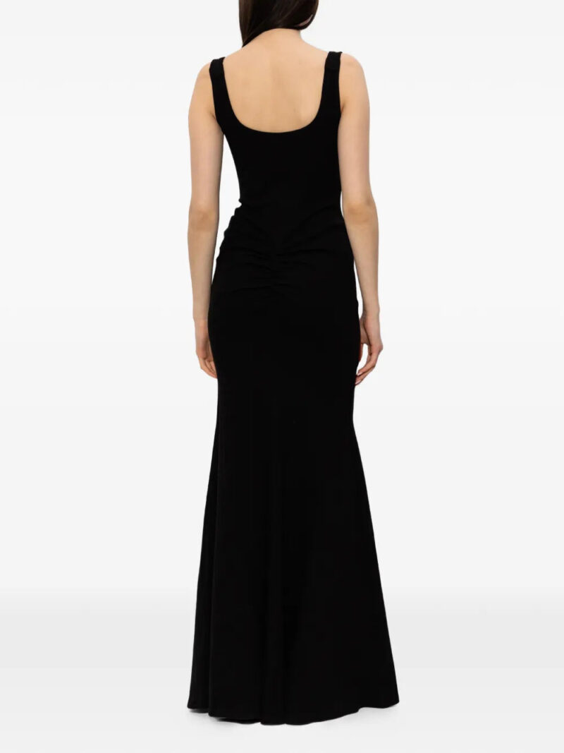 Versace Jeans Couture  Baroque-buckle maxi dress