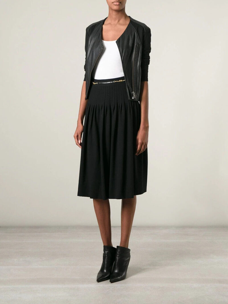 Céline   pleated skirt