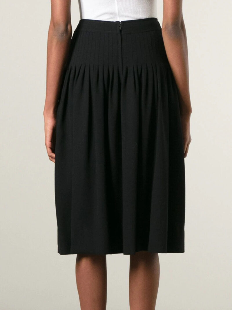 Céline   pleated skirt