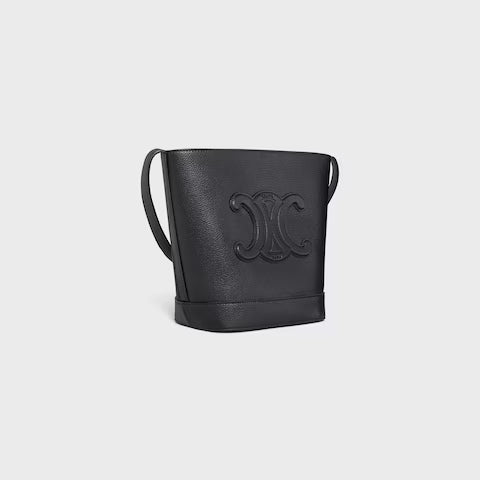 CELINE SMALL BUCKET CUIR TRIOMPHE in Grained calfskin