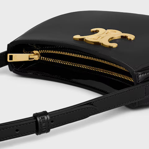 CELINE MEDIUM TILLY BAG in PATENT CALFSKIN