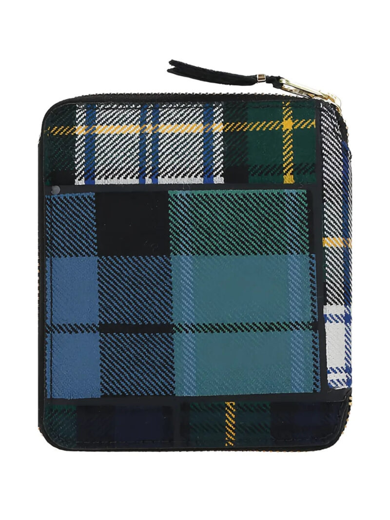 Comme Des Garçons Wallet  tartan wallet