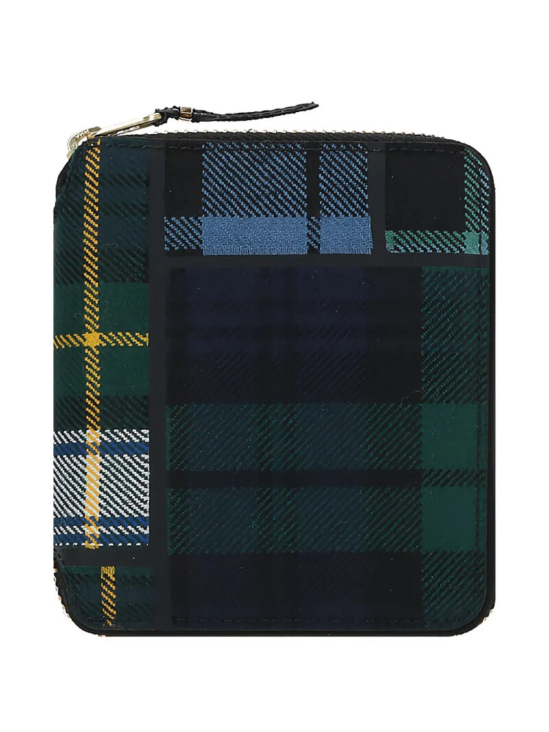 Comme Des Garçons Wallet  tartan wallet