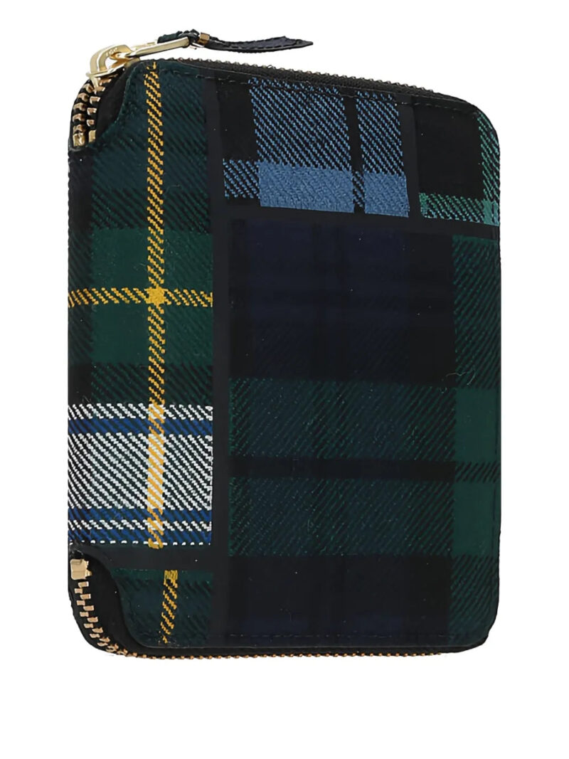 Comme Des Garçons Wallet  tartan wallet