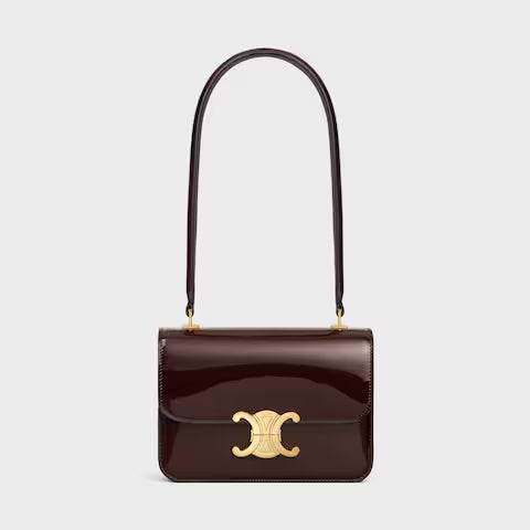 CELINE TEEN GARANCE bag in PATENT CALFSKIN