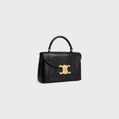 CELINE  TEEN NINO BAG IN GLITTER PYTHON