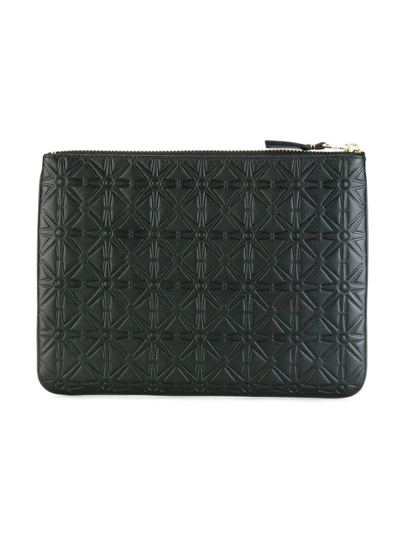 Comme Des Garçons Wallet embossed leather wallet