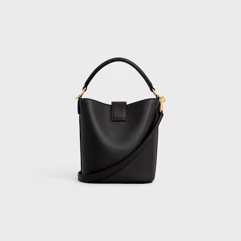CELINE SMALL BUCKET LOUISE IN SMOOTH CALFSKIN.