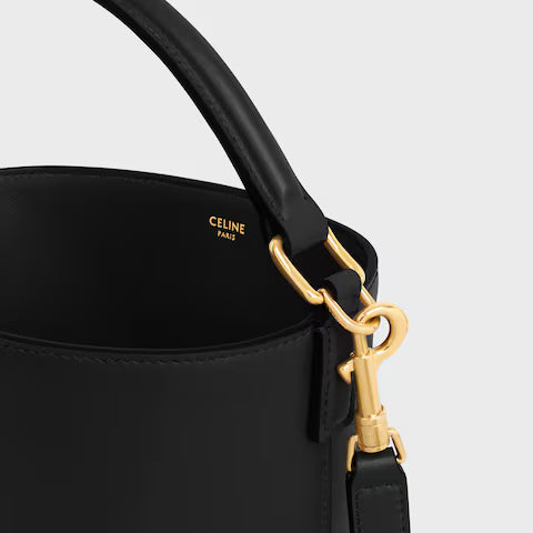 CELINE SMALL BUCKET LOUISE IN SMOOTH CALFSKIN.