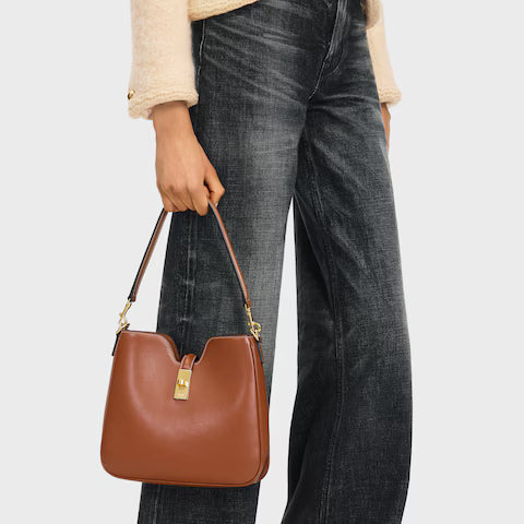 CELINE SMALL CAMILLE 16 SOFT BAG IN SMOOTH CALFSKIN