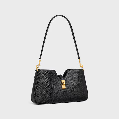 CELINE SHOULDER CAMILLE 16 SOFT IN PYTHON GLITTER