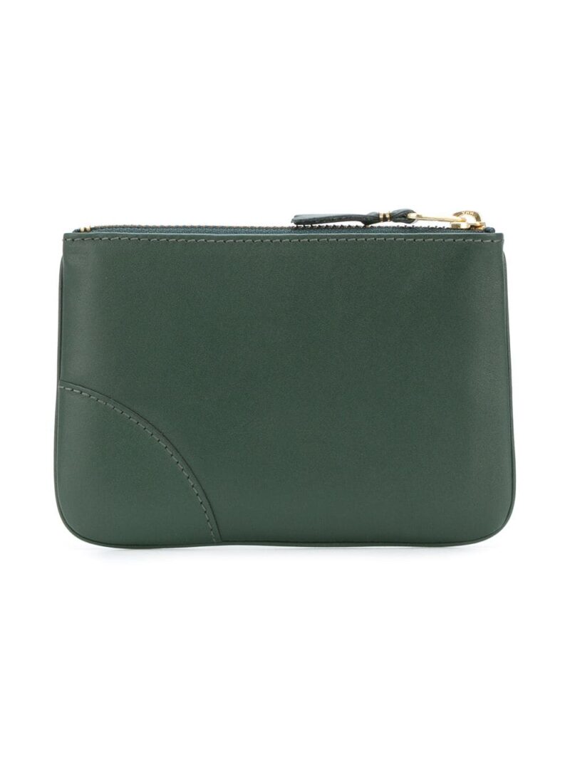 Comme Des Garçons Wallet  logo-print zipped wallet