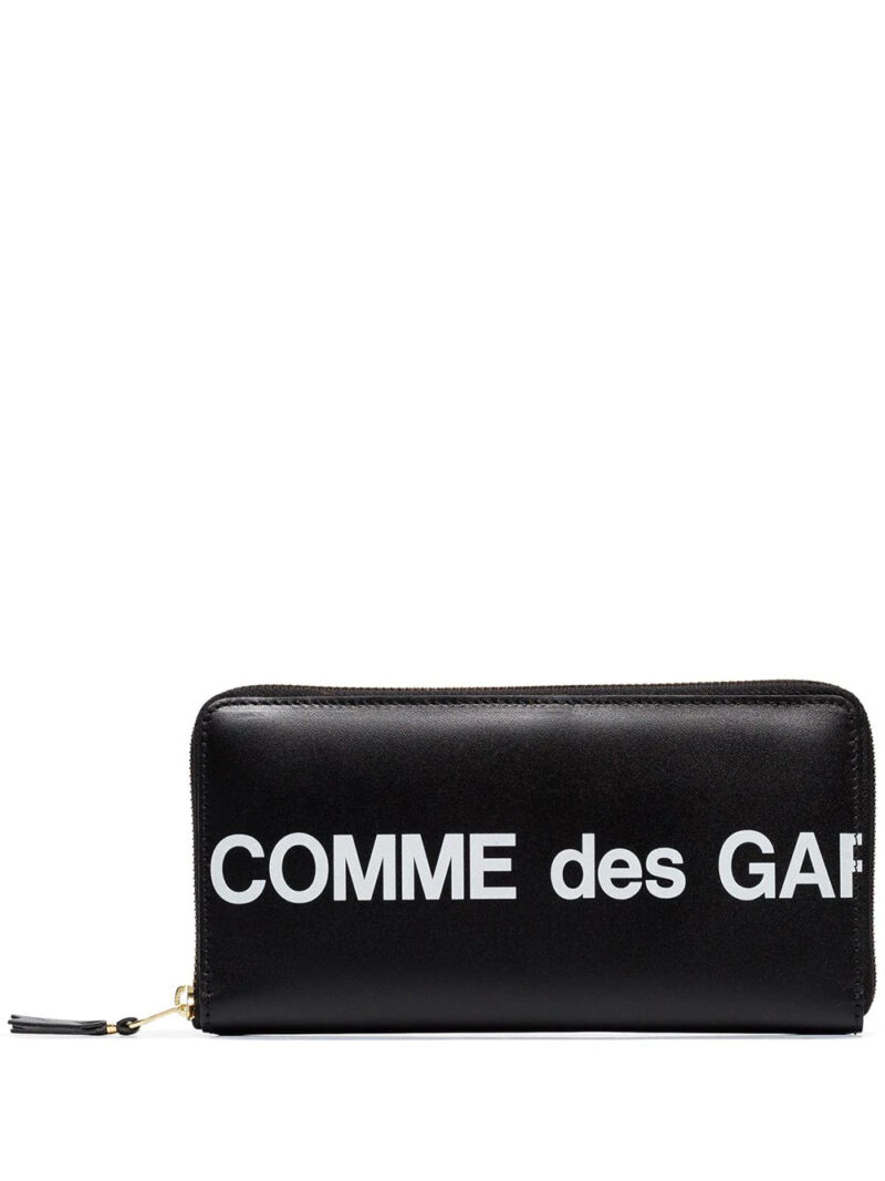 Comme Des Garçons Wallet  logo-print continental wallet