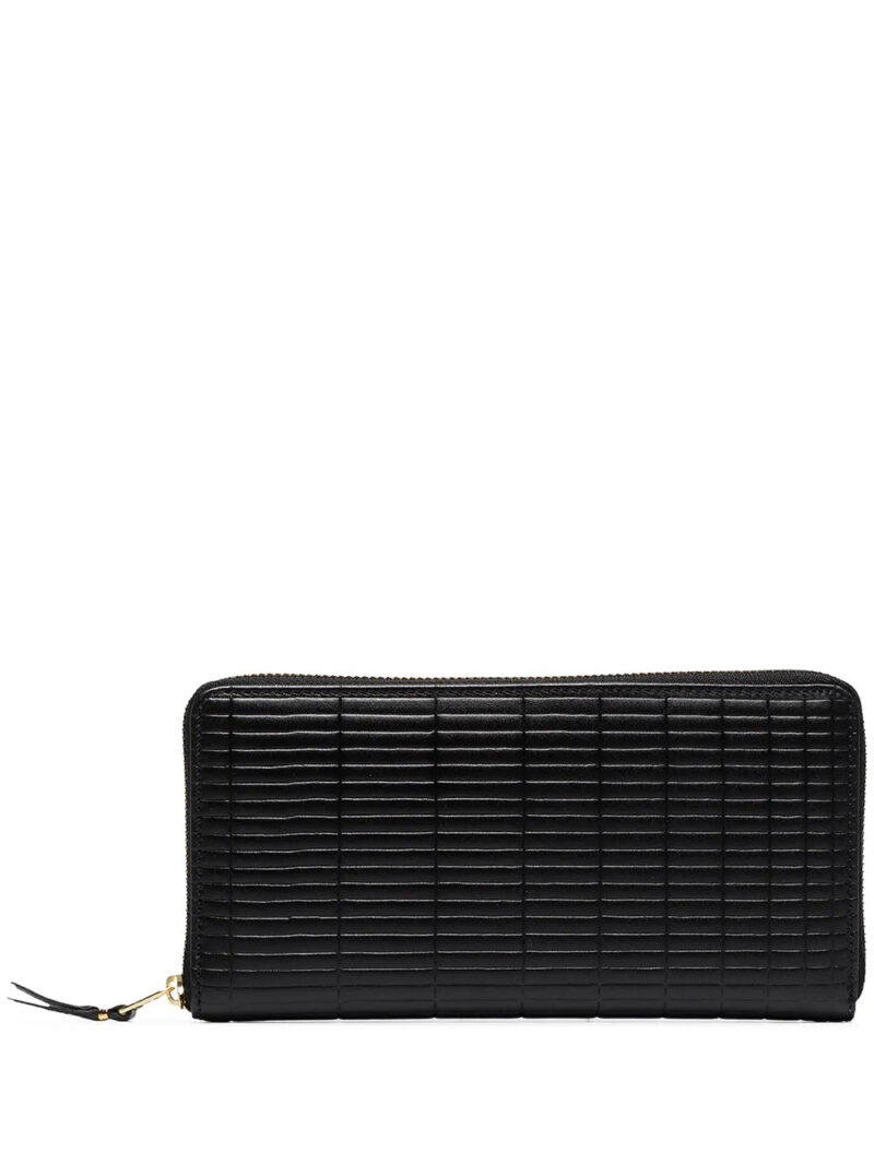 Comme Des Garçons Wallet  textured leather wallet