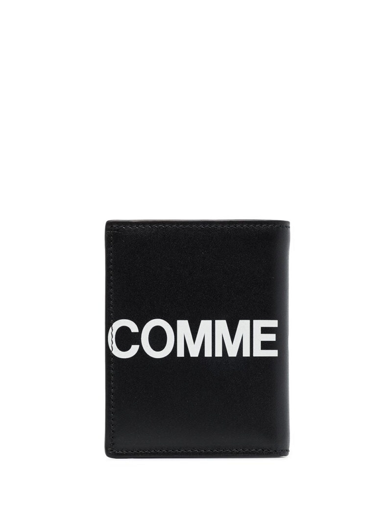 Comme Des Garçons Wallet logo print wallet