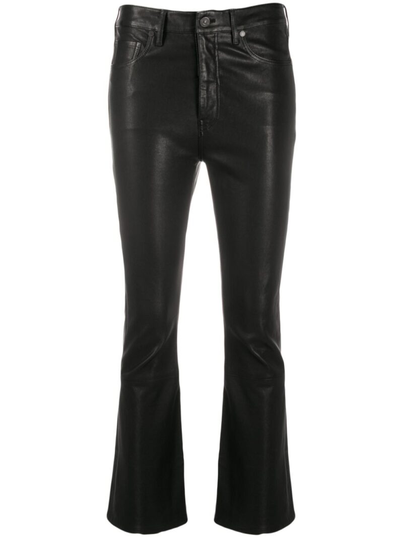 Citizens of Humanity  faux-leather trousers