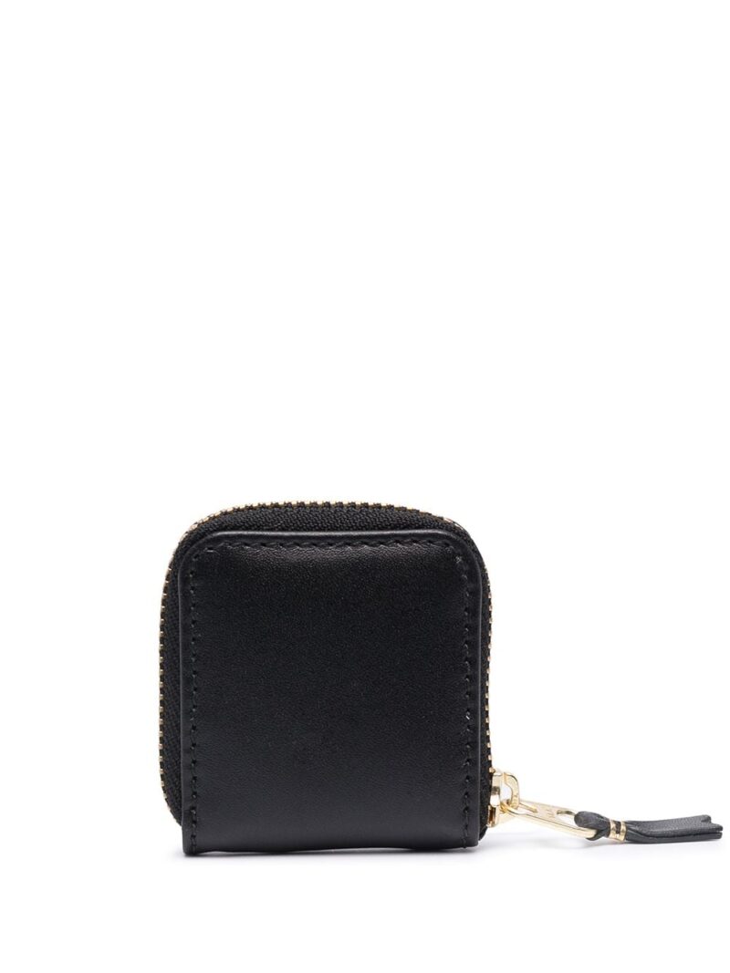 Comme Des Garçons Wallet mini zip-around leather wallet
