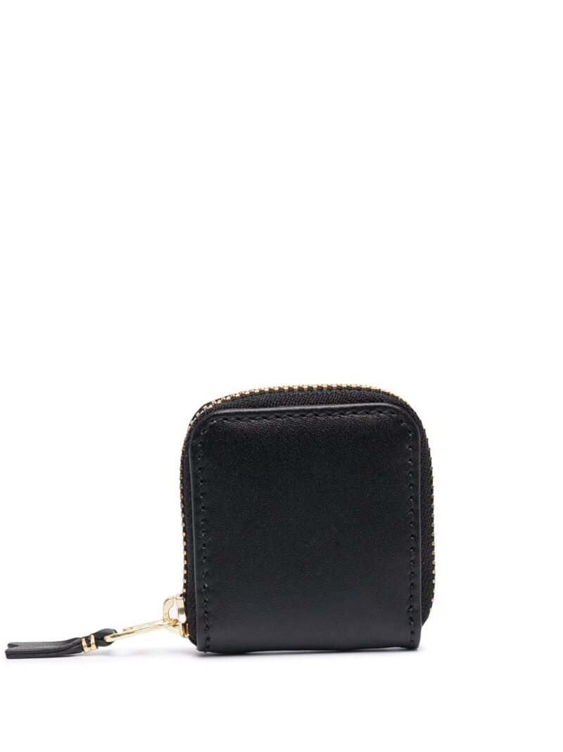 Comme Des Garçons Wallet  mini zip-around leather wallet