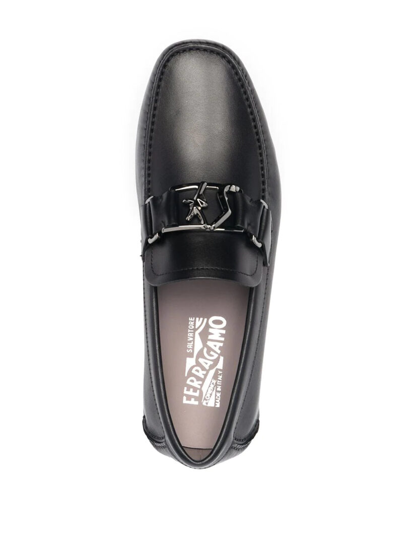 Ferragamo  logo-plaque loafers