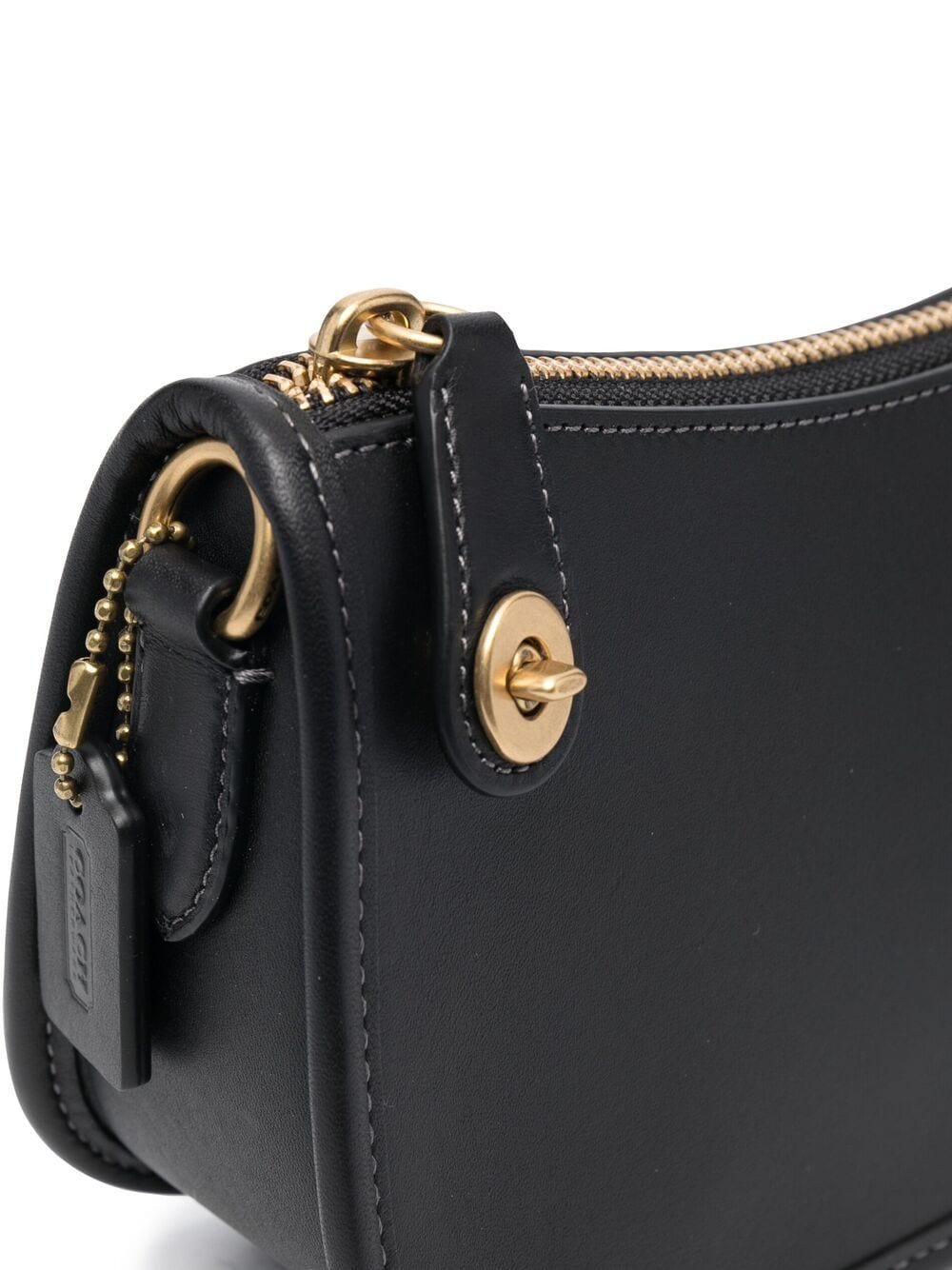 Coach twist-lock leather tote bag - Image 3