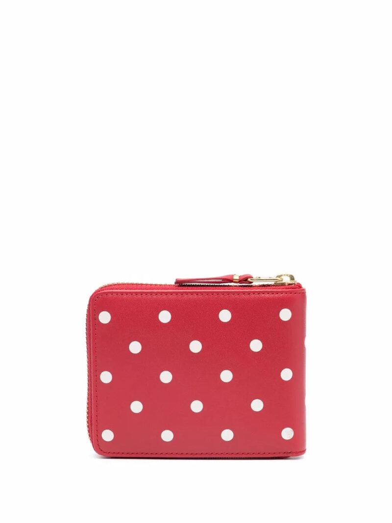 Comme Des Garçons Wallet polka-dot compact wallet
