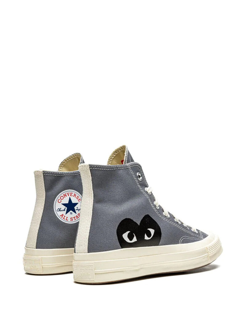 Converse  x Comme Des Garçons Play Chuck 70 Hi "Steel Gray" sneakers