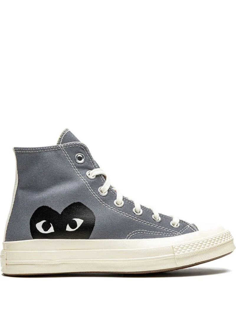 Converse  x Comme Des Garçons Play Chuck 70 Hi "Steel Gray" sneakers