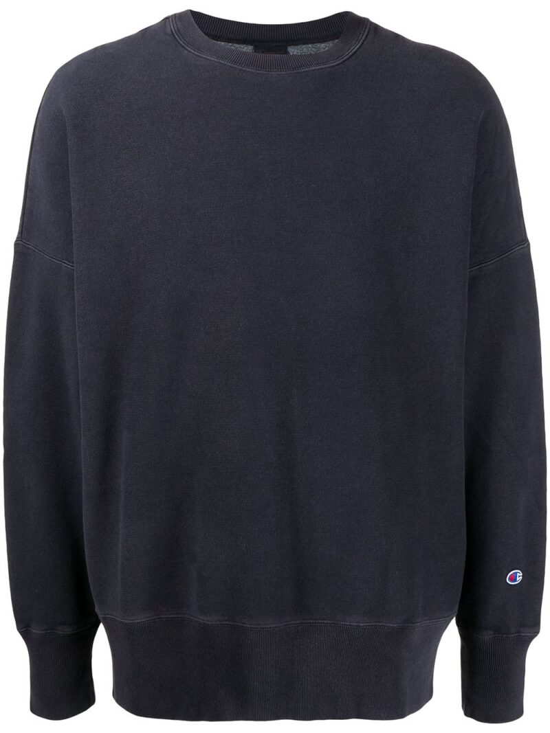 Champion  faded crew-neck sweatshirt