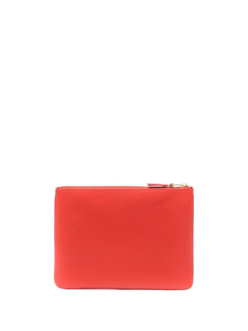 Comme Des Garçons Wallet logo-print leather wallet